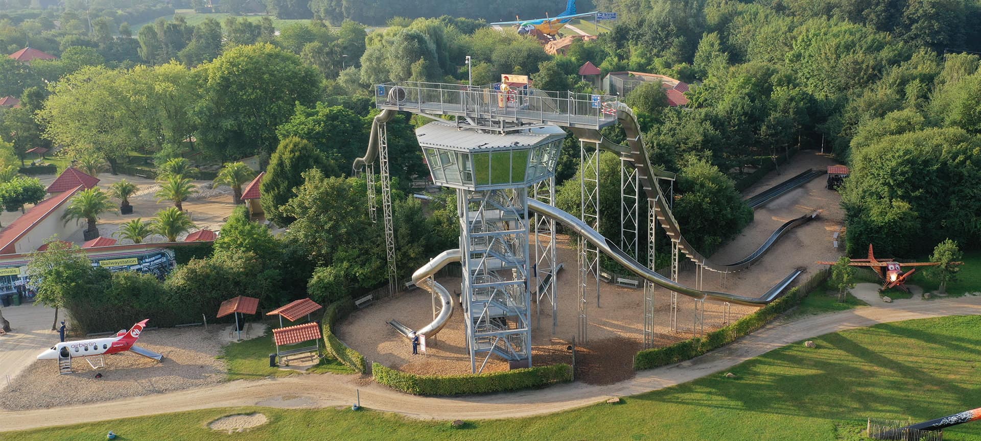 Airport-Power-Tower im Irrland